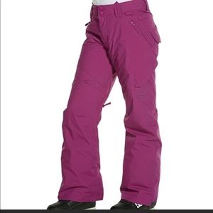 DC Ace Purple Snowboard Pants